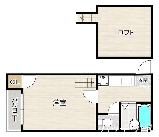 ムーンハイツ博多の物件間取画像